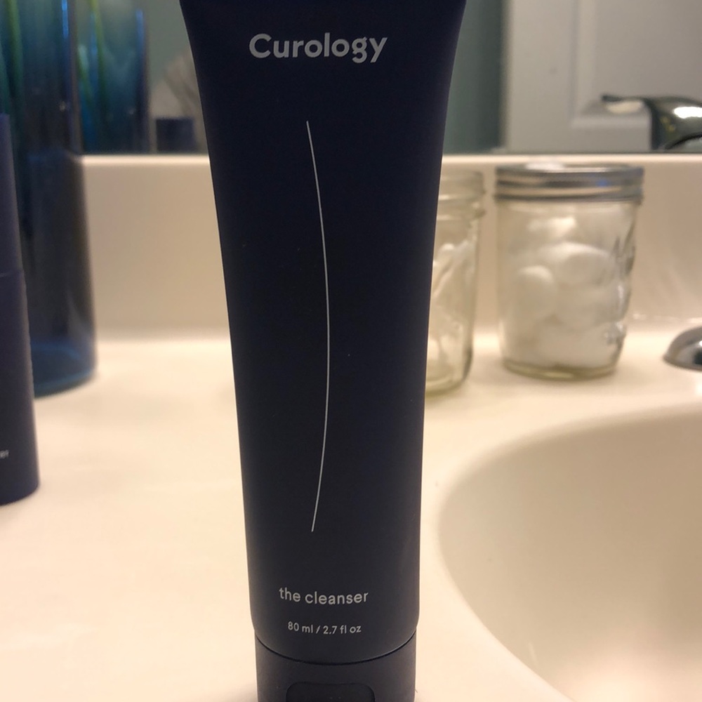 Curology cleanser never used!